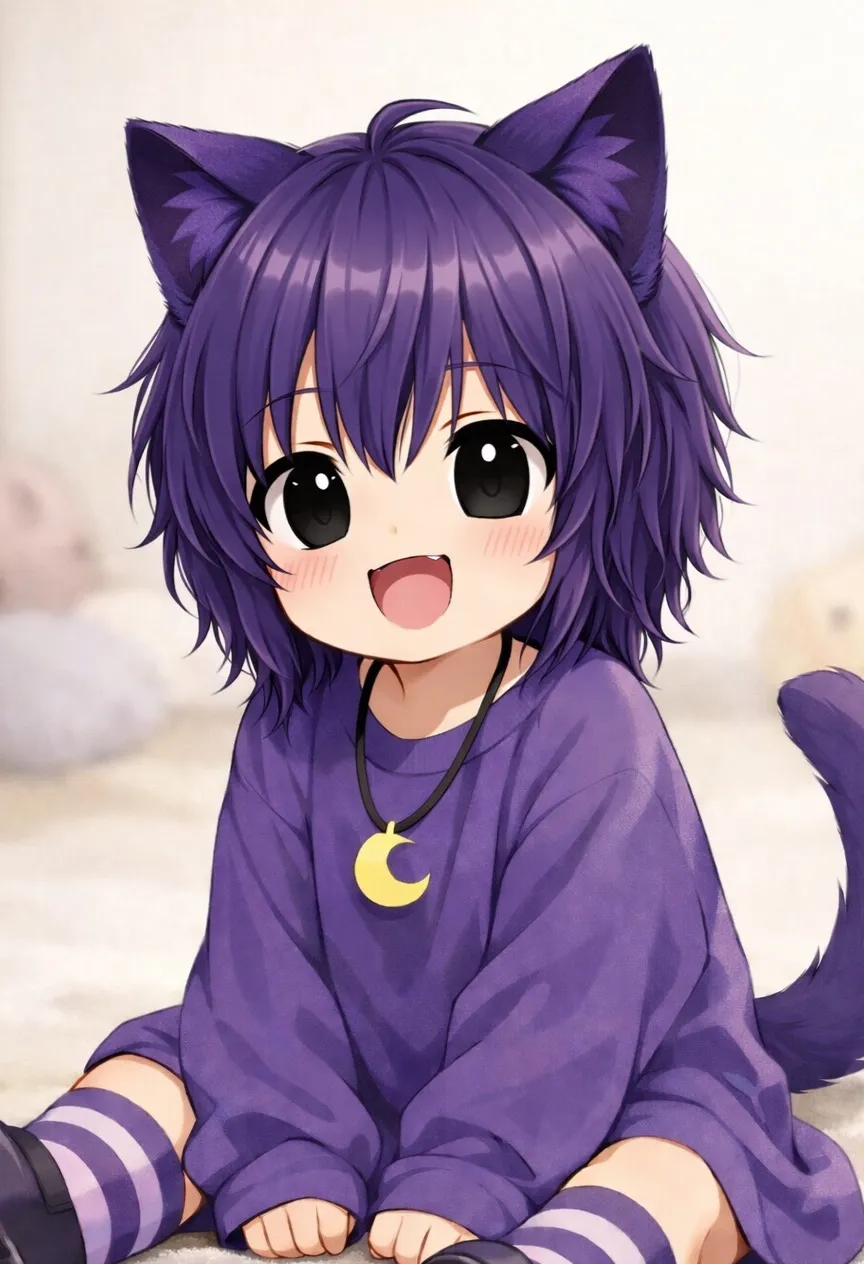 chat with ai character: Baby CatNap(irl)