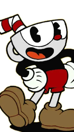 ai character: Cuphead background