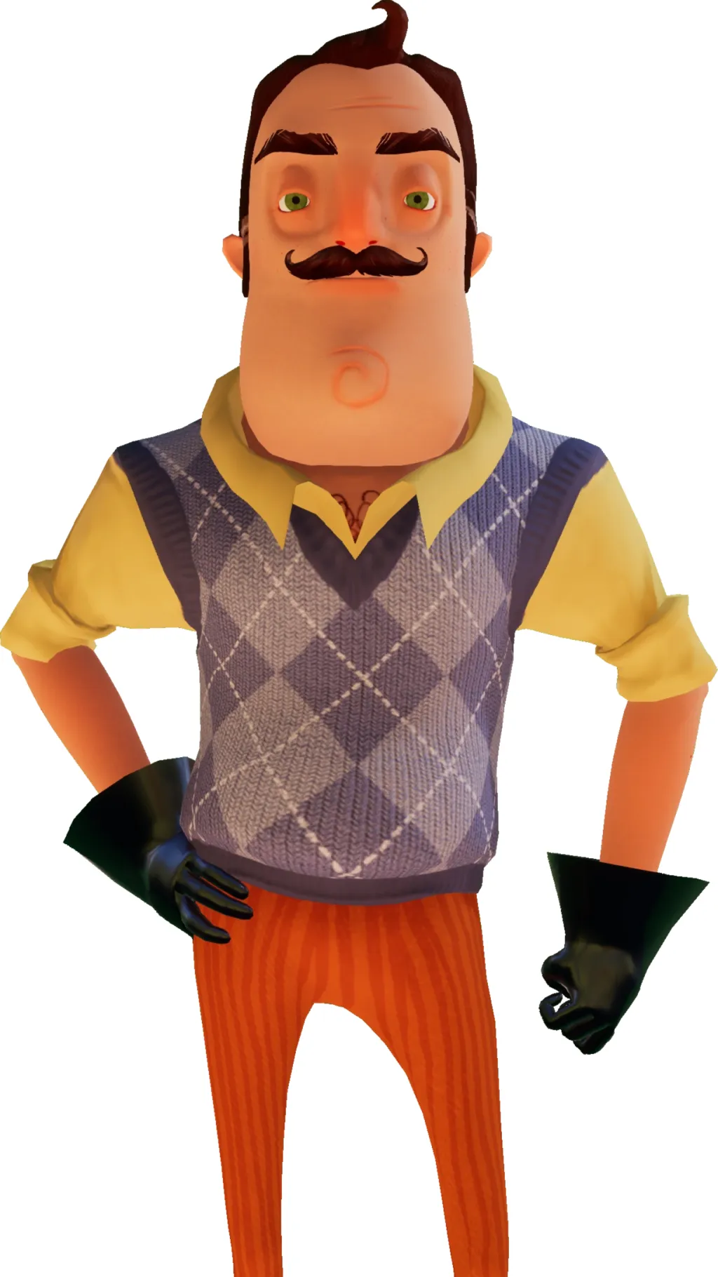 ai character: The Neighbor background
