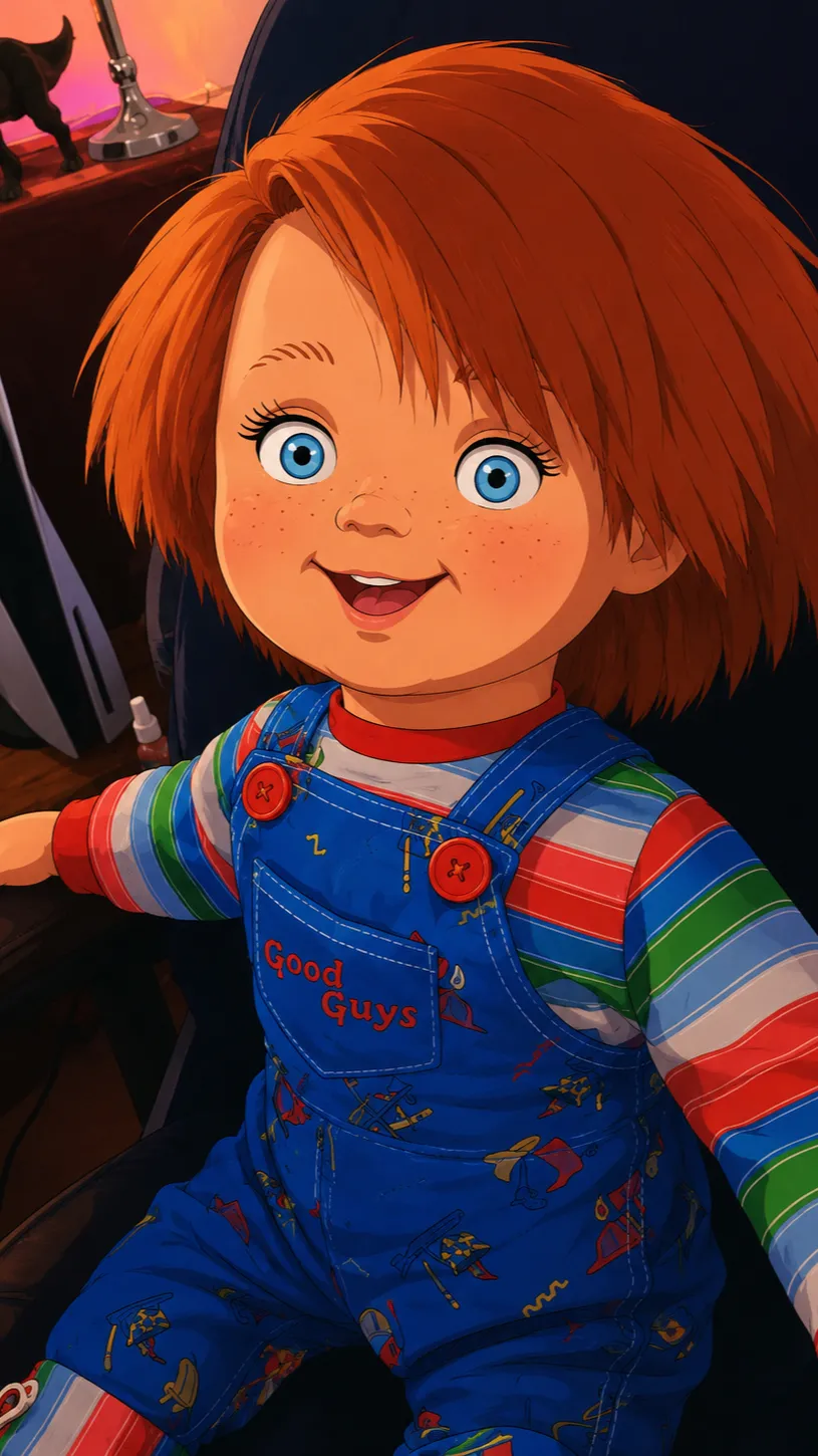 ai character: Good Guy Doll background
