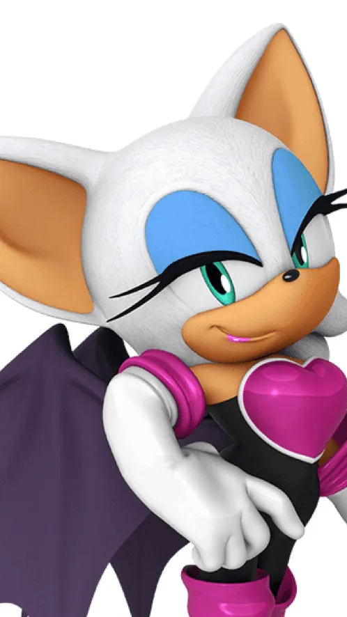 ai character: Rouge the bat background