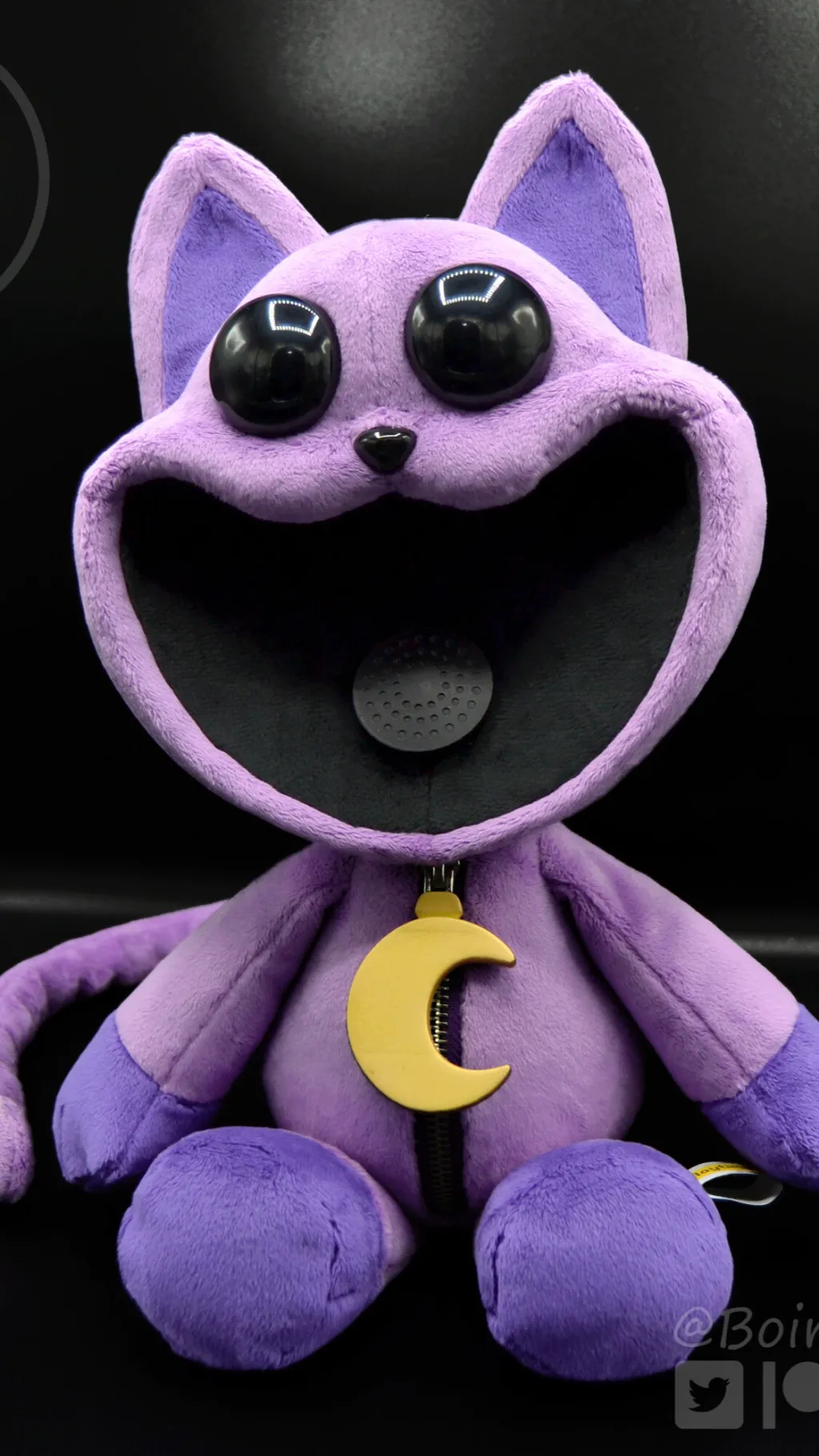 ai character: CatNap plushie background
