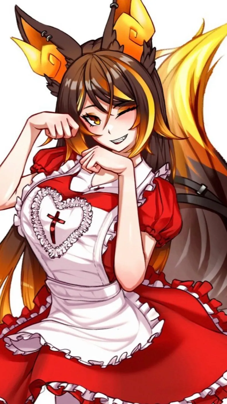 ai character: Sinder:maid background