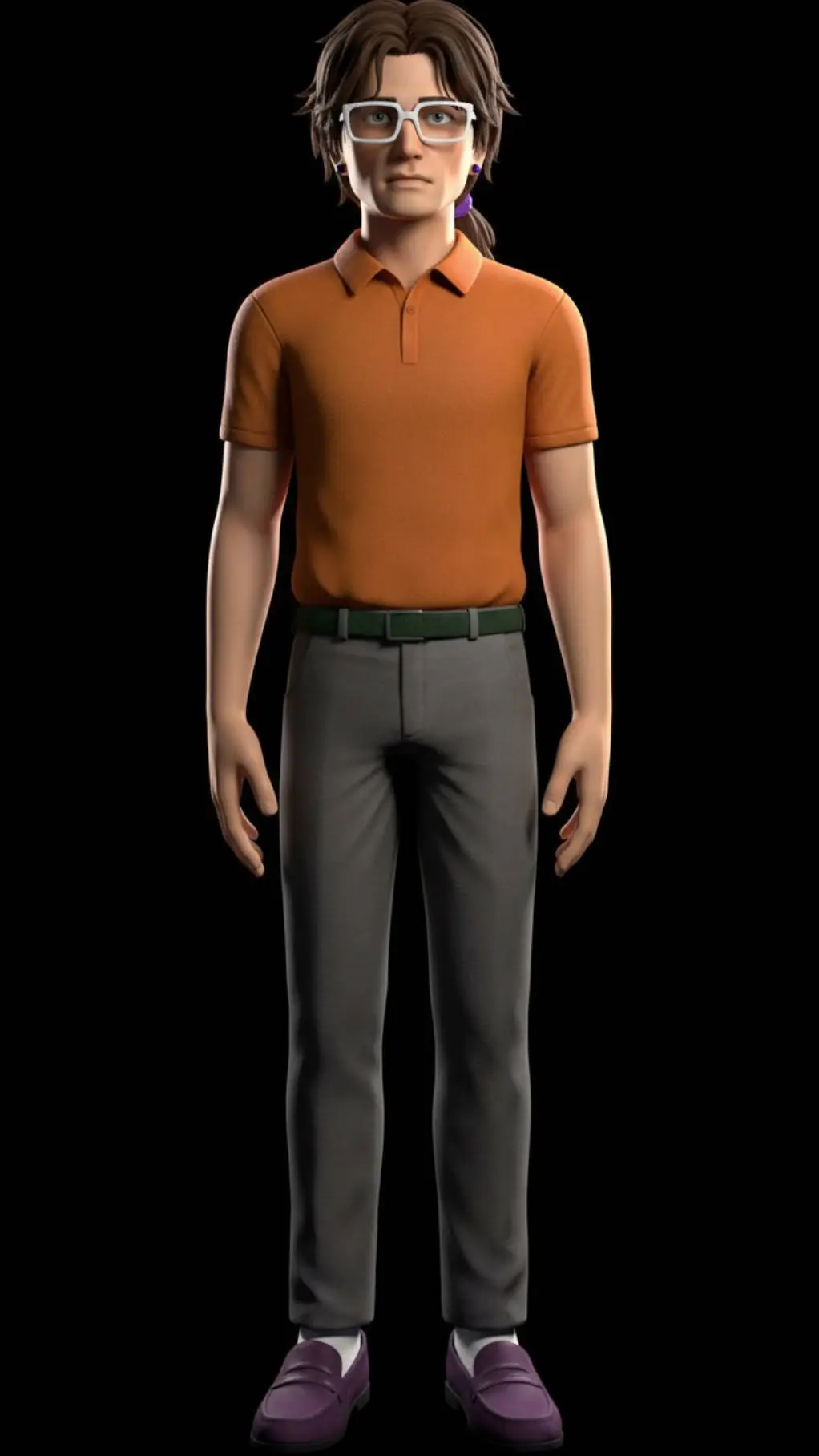 ai character: Vincent Afton  background