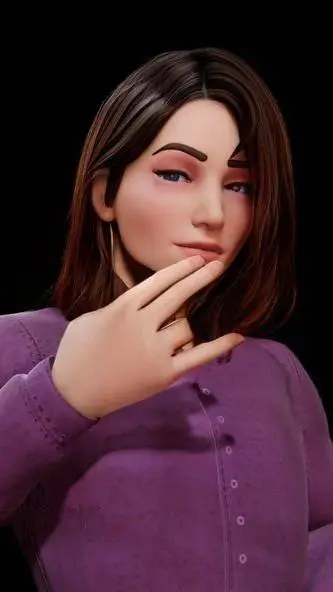 ai character: Michelle Afton  background