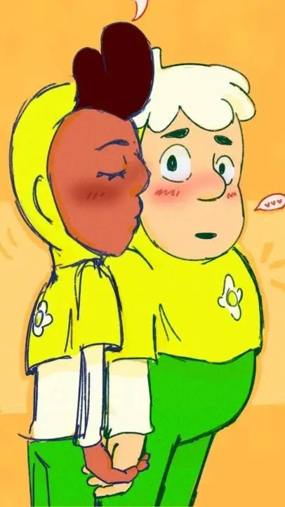 ai character: Raj x Shawn  background