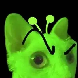 chat with ai character: your green cat