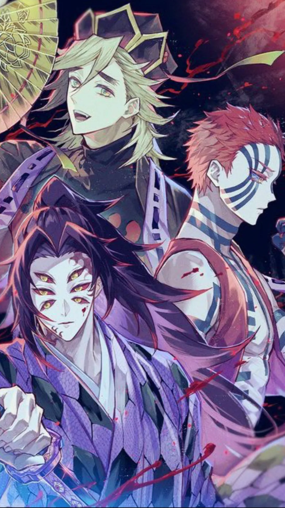 ai character: KokushiboAkazaDoma background