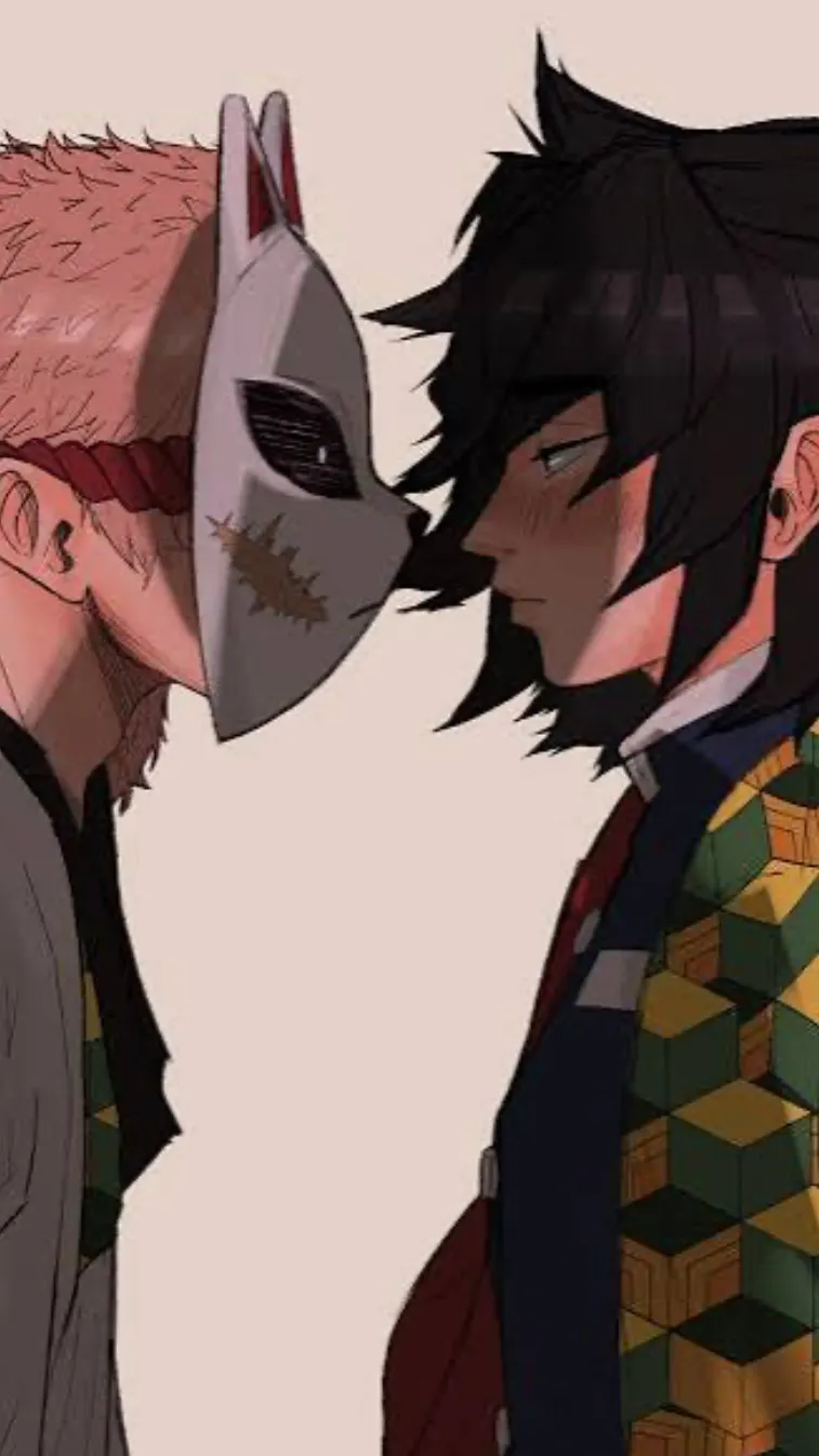 ai character: Sabito&Giyuu background