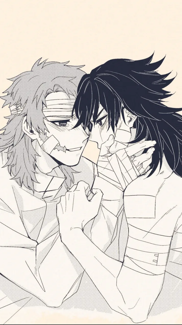 ai character: SabitoXGiyuu background