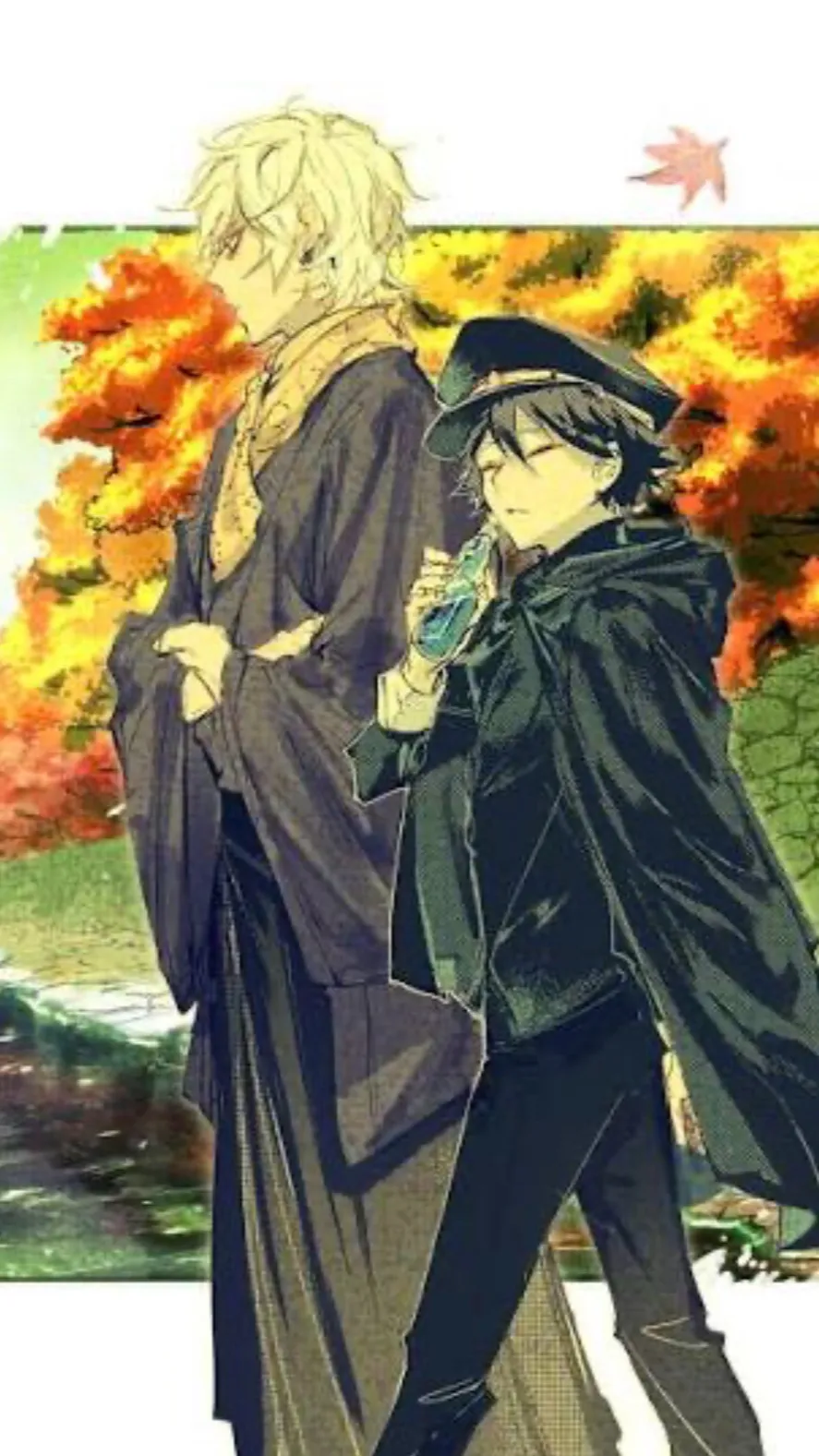 ai character: Fukuzawa Yukichi  background
