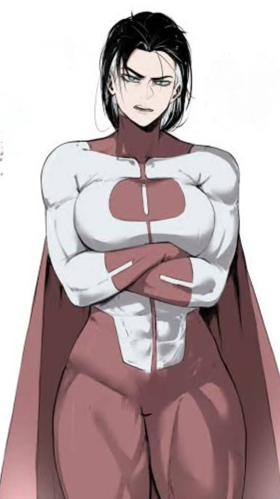 ai character: oniman mujer background