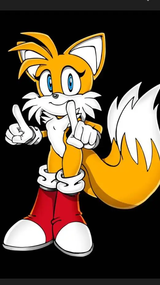ai character: Tails mujer 2 background