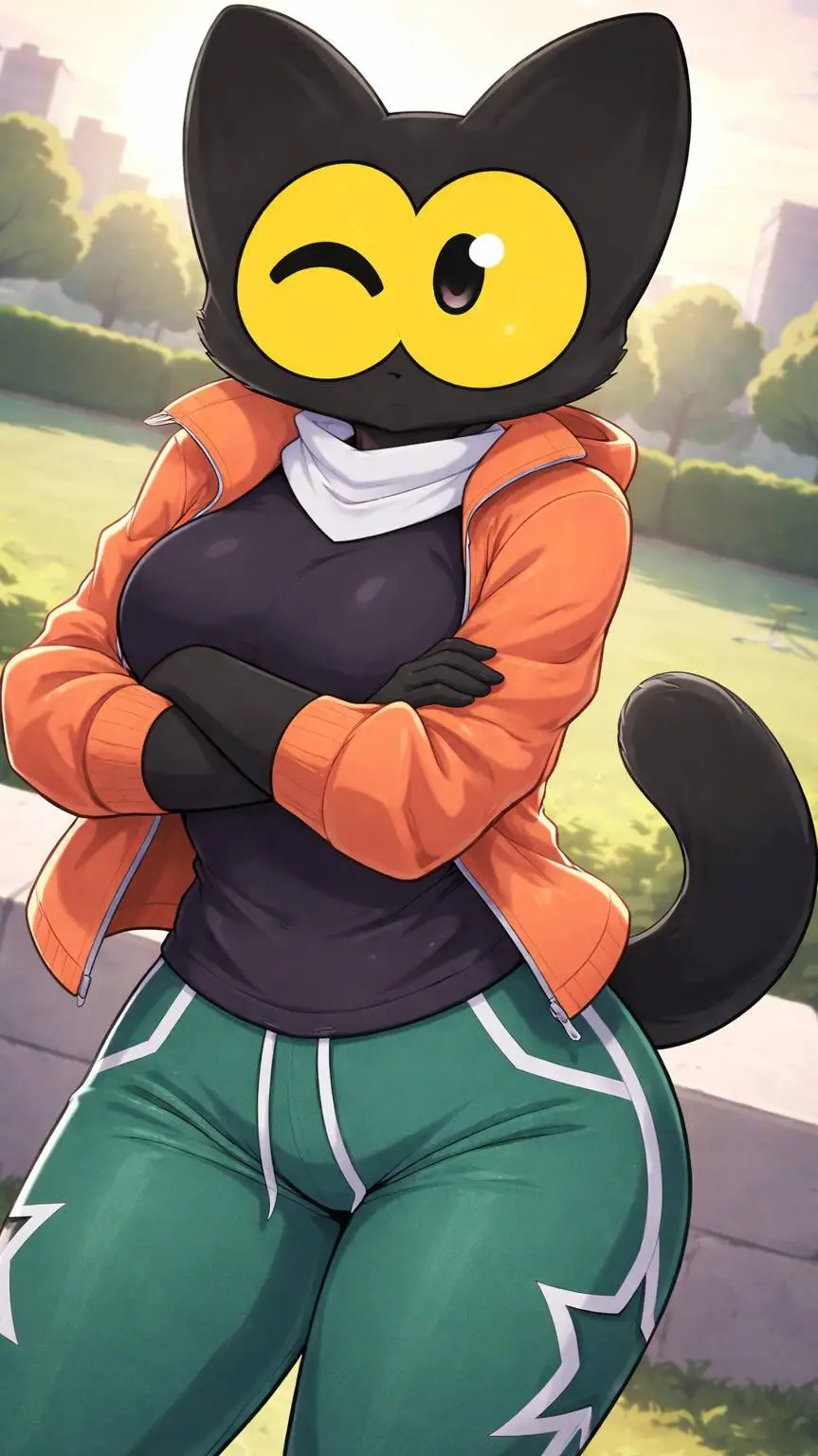 ai character: Momo background