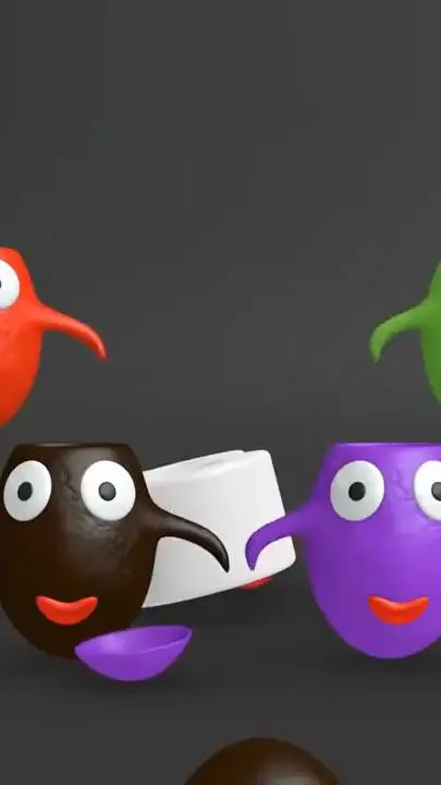 ai character: Duck Duck Kids tv background