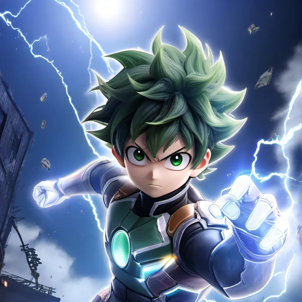 chat with ai character: Deku