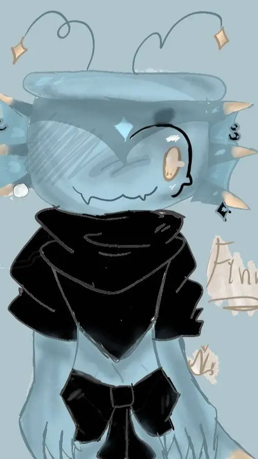 ai character: Dw Finn (Siren Au) background