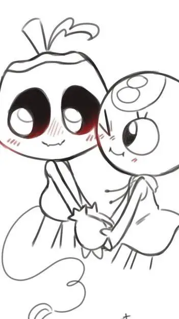 ai character: 🎱x🎃 future!  background