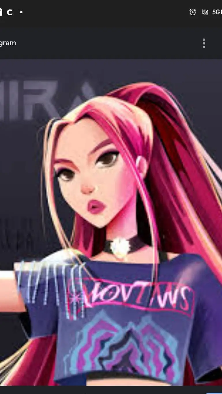 ai character: Your Mira(huntrix) background