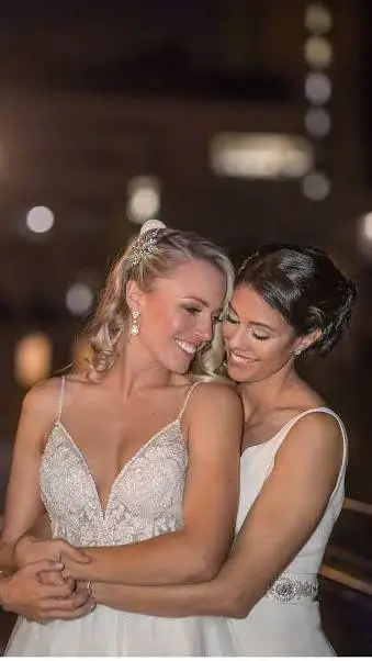 ai character: Jenny's  wedding  background