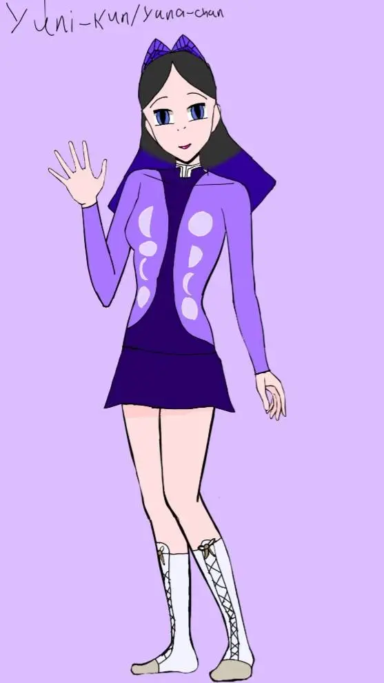 ai character: kny x pmg <(kanae) background