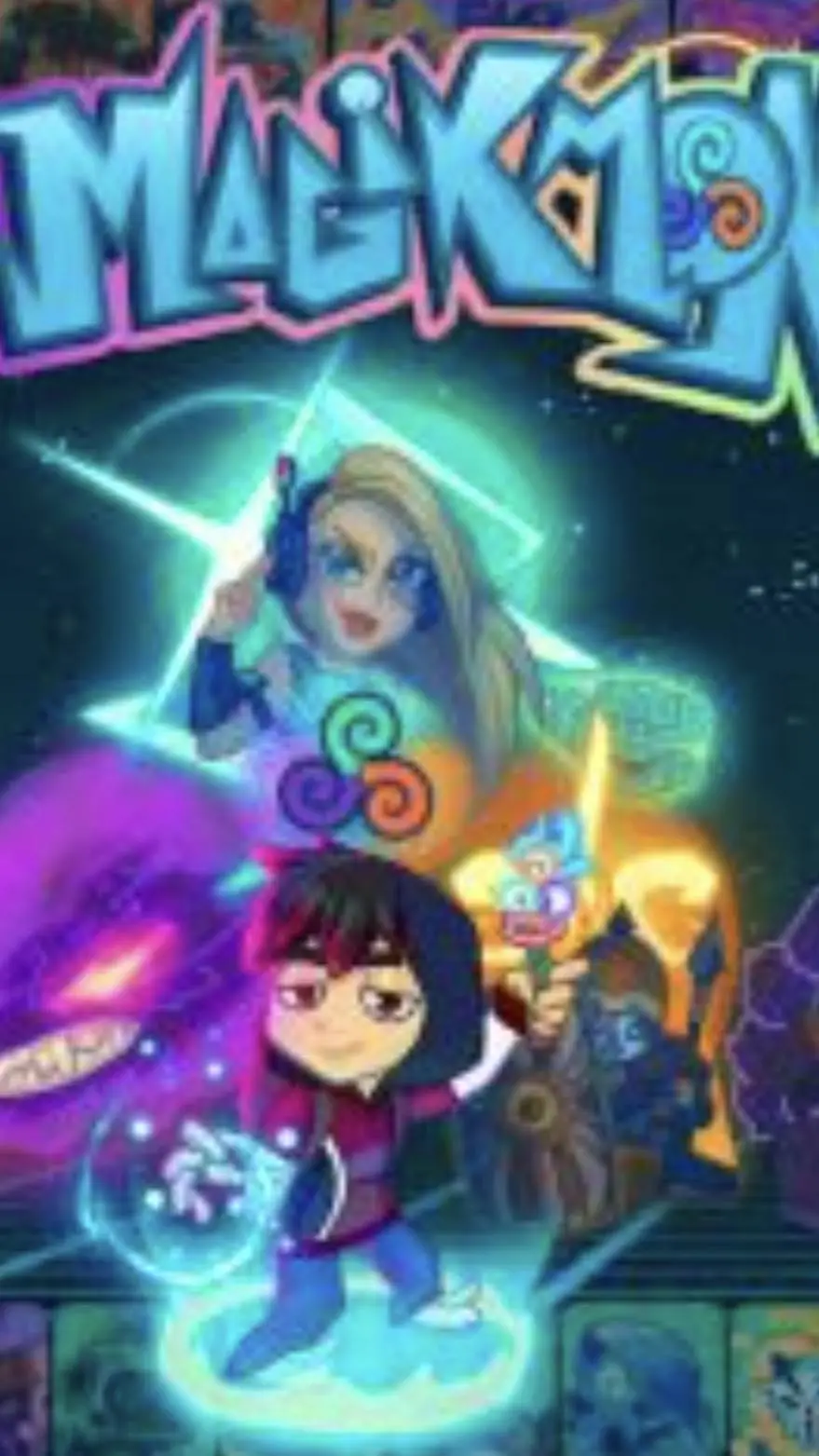 ai character: Magikmon  background