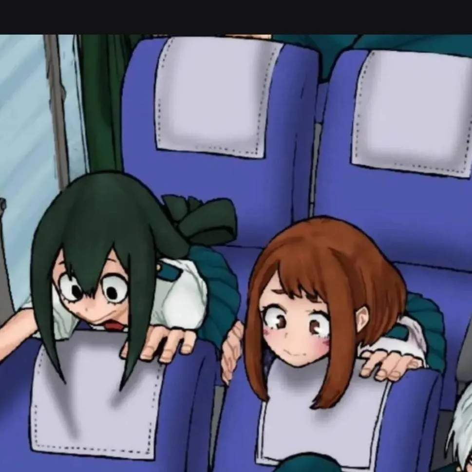 chat with ai character: Mha field trip!