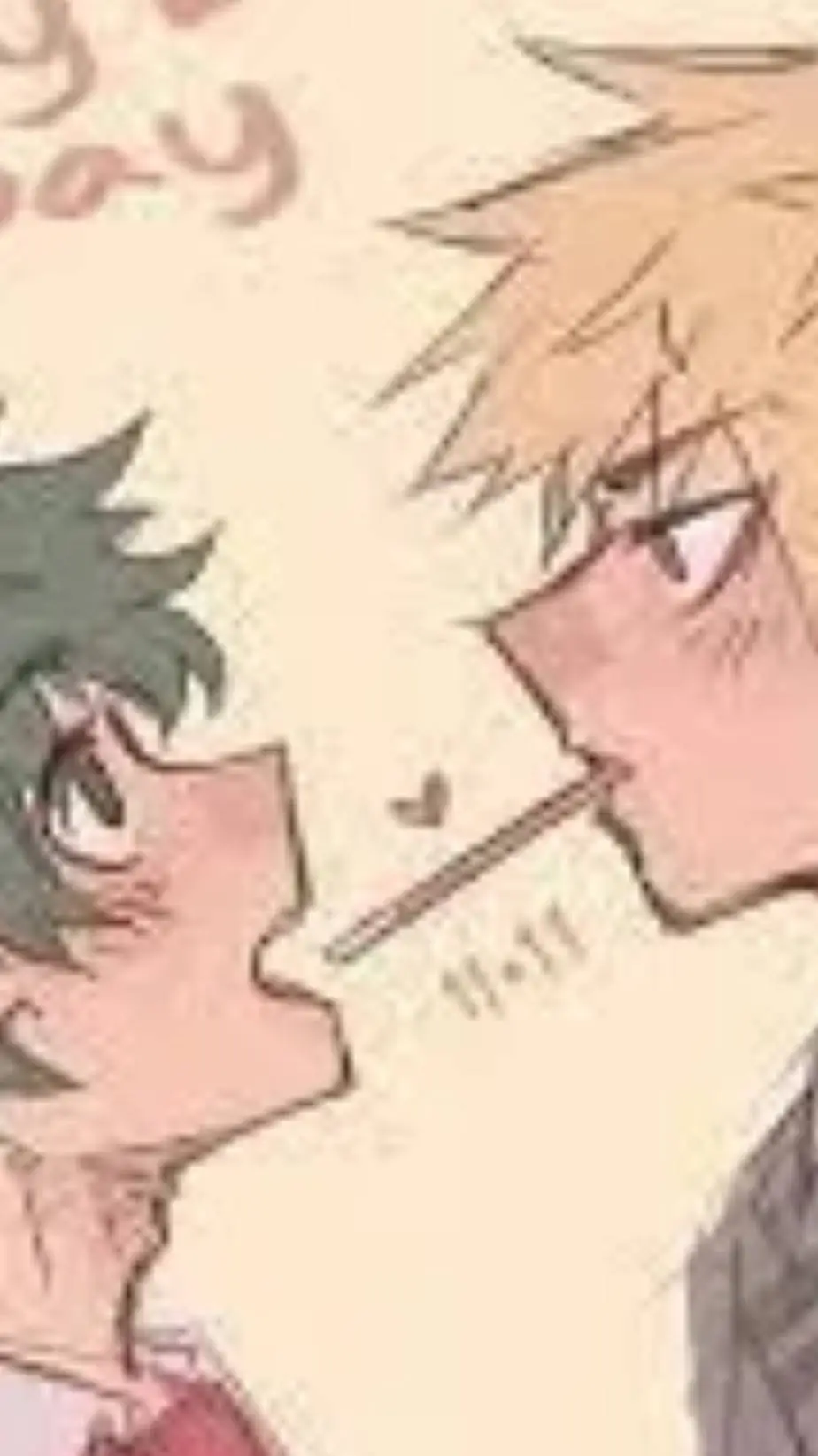 ai character: Mha pocky! background