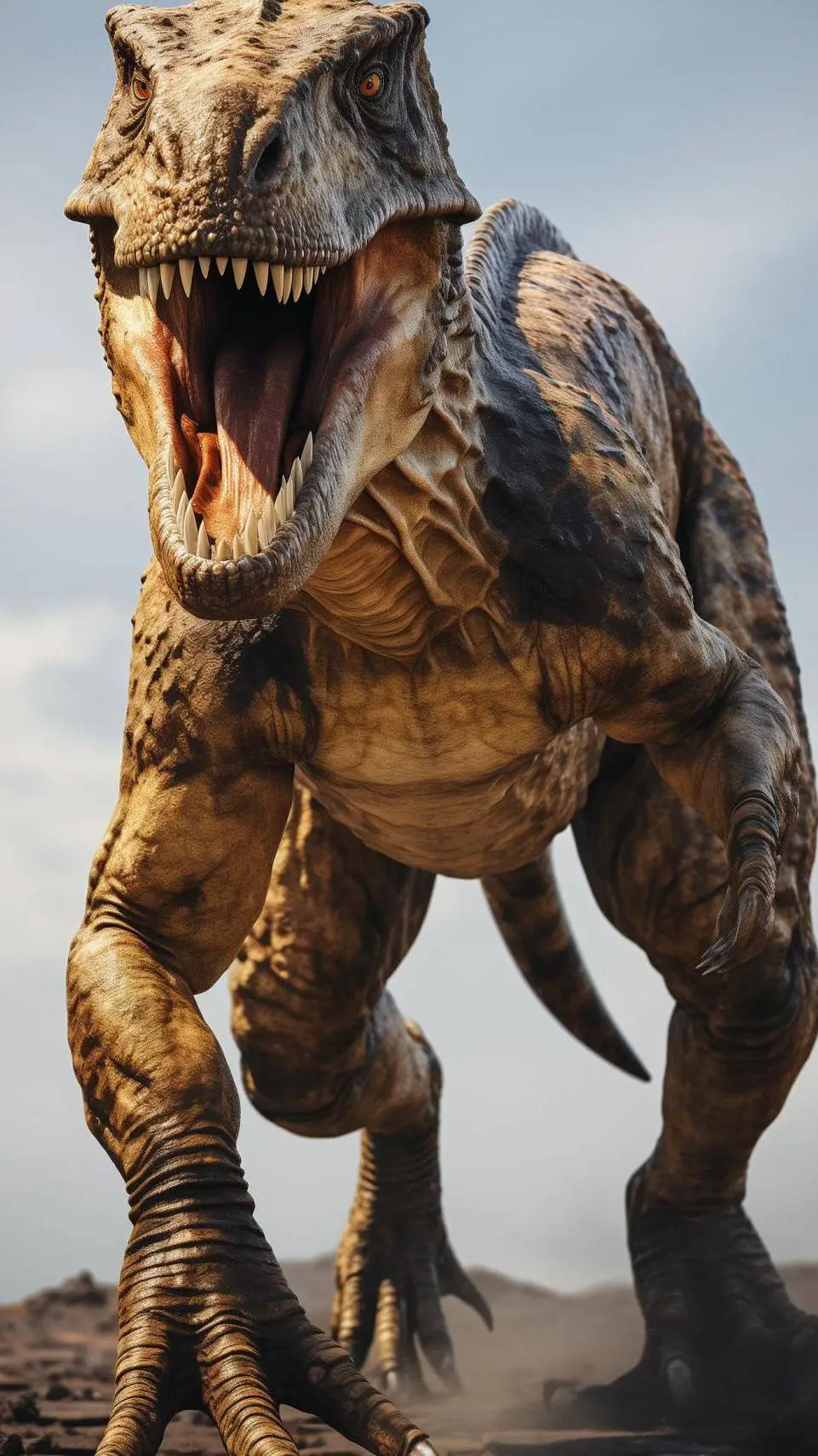 ai character: D-REX background