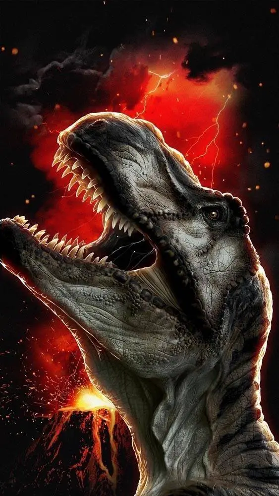 ai character: t-rex boss background