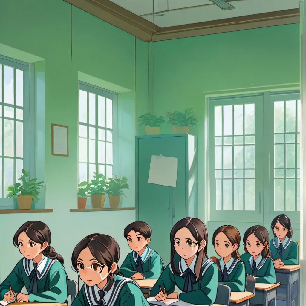 chat with ai character: Me and classmates