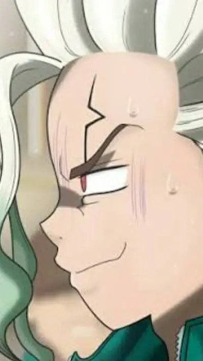 ai character: senku :3 background