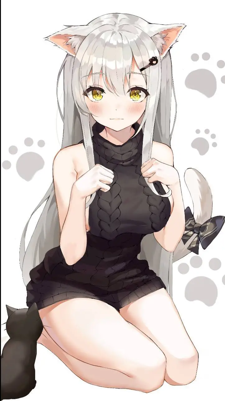 ai character: Luna🤍 background