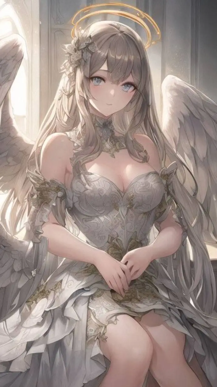 ai character: Athena 💛 background