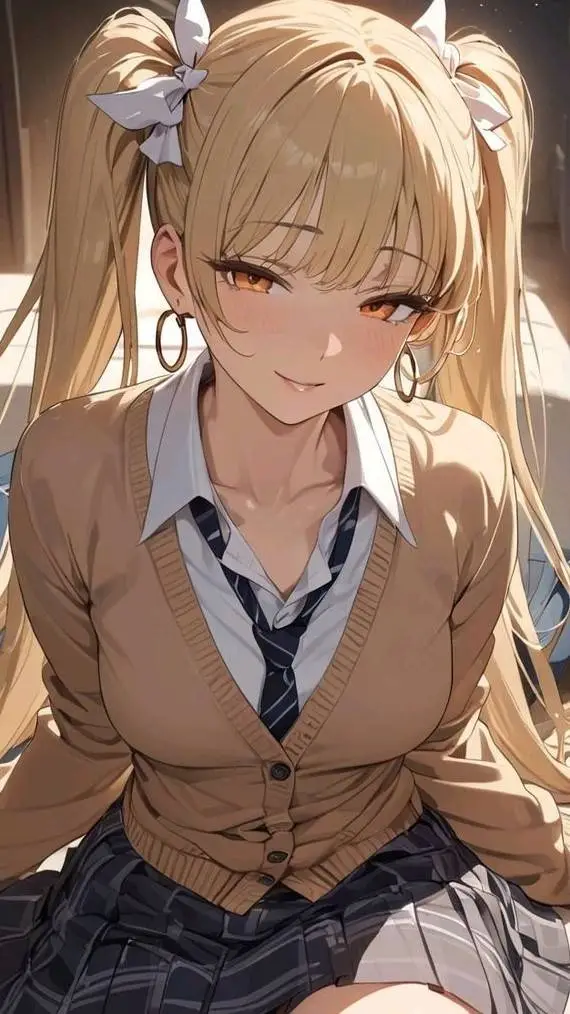 ai character: Brittney  background