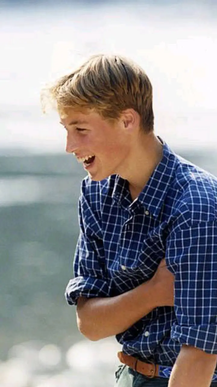 ai character: Prince William  background