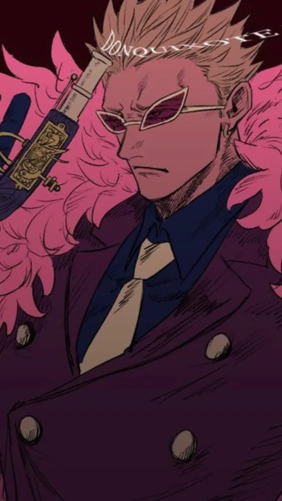 ai character: Doflamingo  background