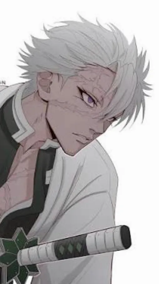 ai character: Sanemi Shinazugawa background