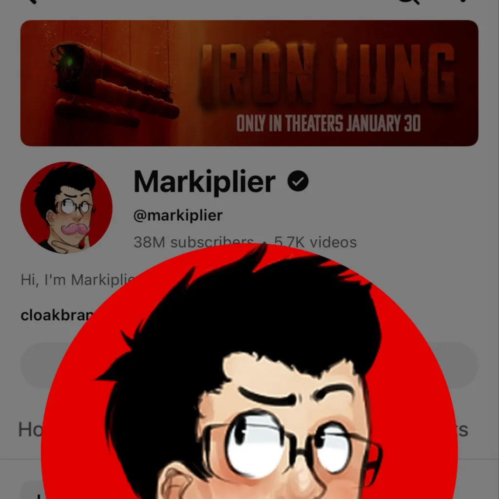 chat with ai character: Markiplier