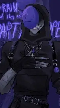 ai character: 🖤~Party Pooper~🖤 background