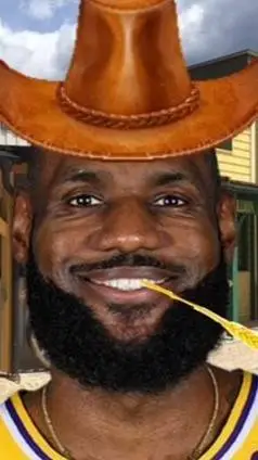 ai character: LeBron James background