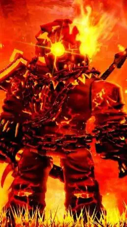 ai character: 🔥SLASHING FIRE🔥 background
