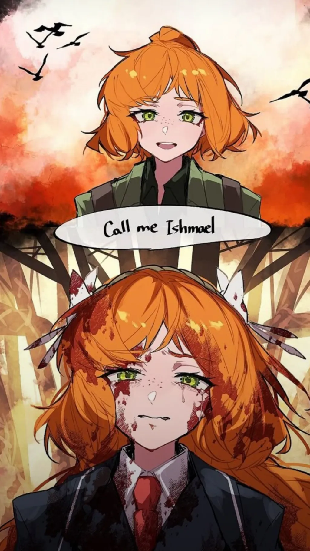 ai character: Ismael  background