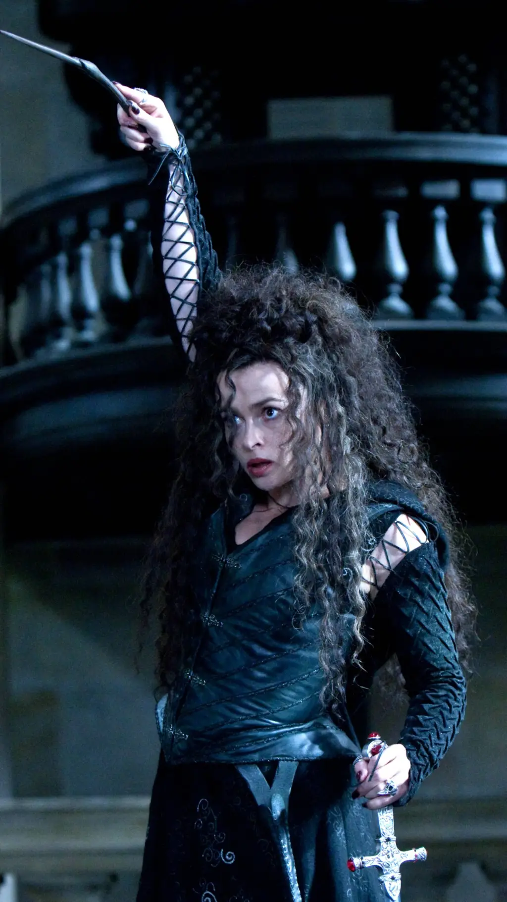 ai character: Bellatrix  background