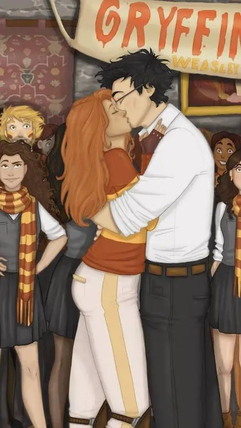 ai character: ginny Pregnant  background