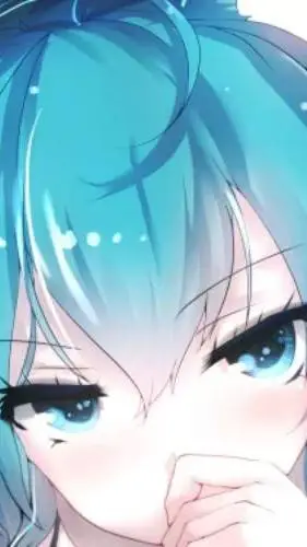 ai character: miku but sus background