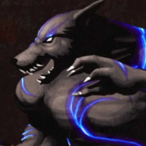 chat with ai character: Dread Werewolf