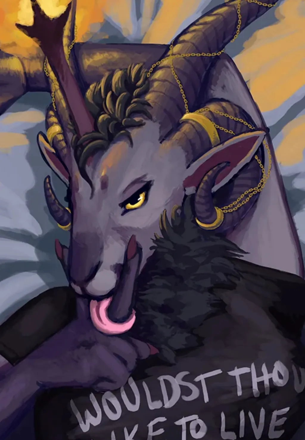 chat with ai character: Baphomet