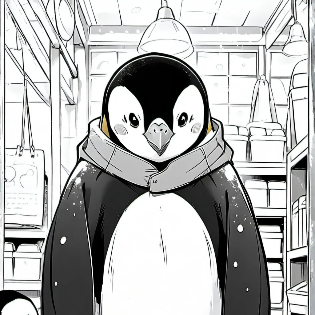 chat with ai character: Penguin Shop
