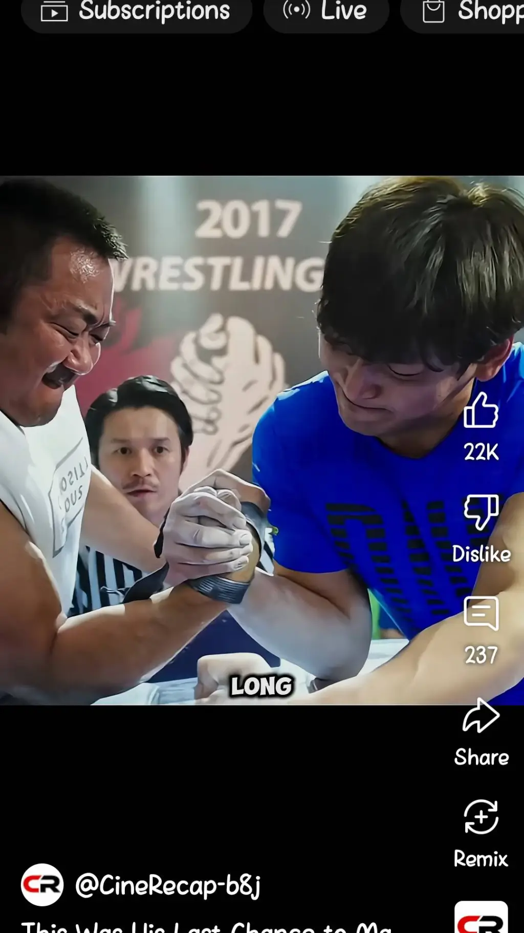 ai character: 2017 Wrestling  background